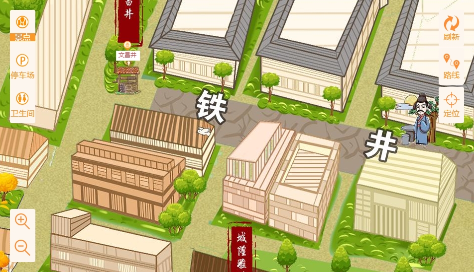 灵寿智慧景区：手绘地图与语音导览的完美融合